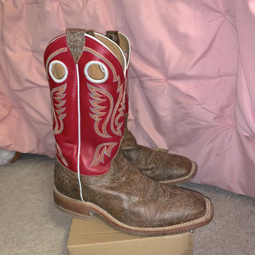 Justin Buffalo Bent Rail Boots